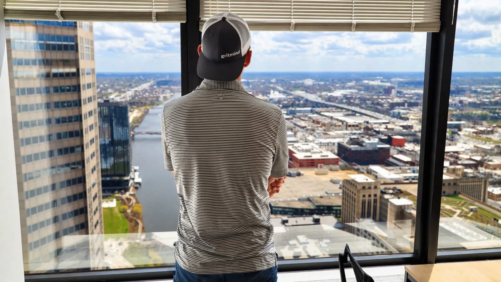 Gritmind team member Brian in the new Chicago office