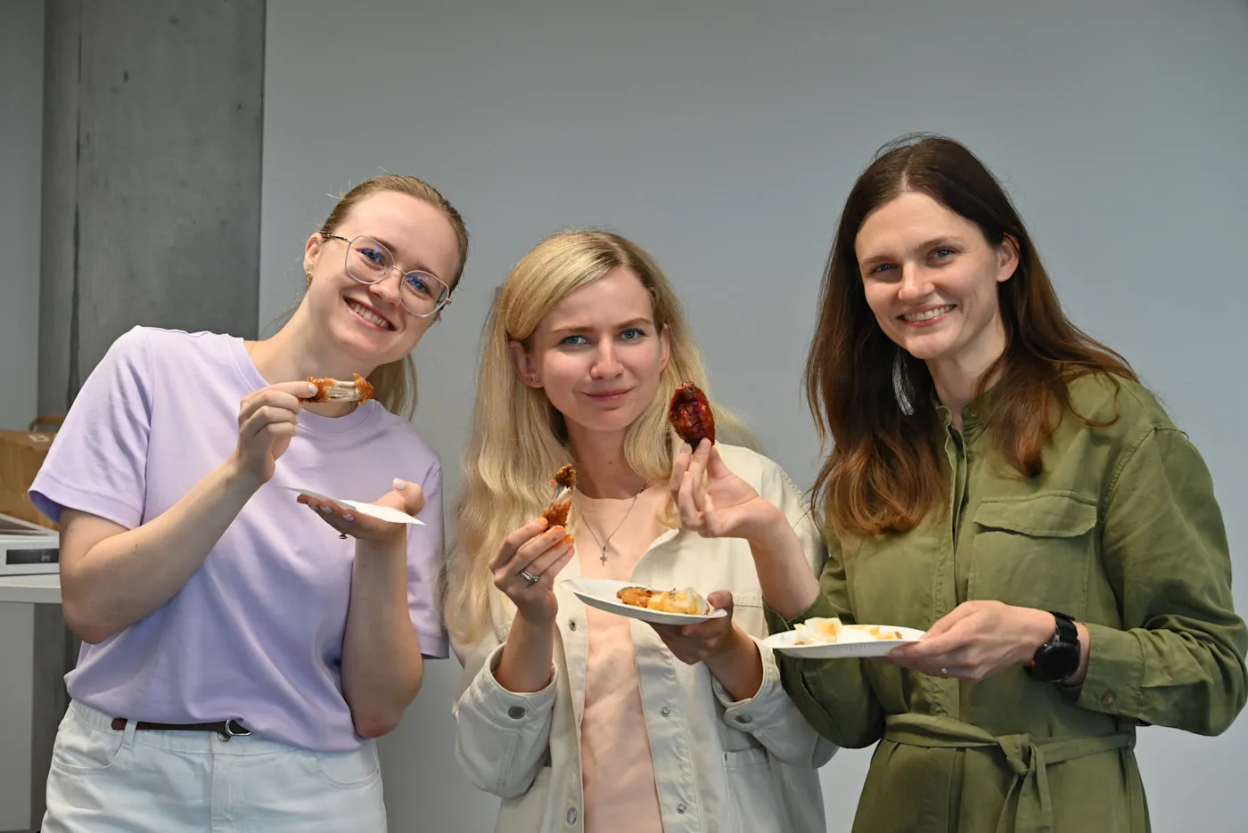 Gritmind team members at the Gritfest 2026 wing contest