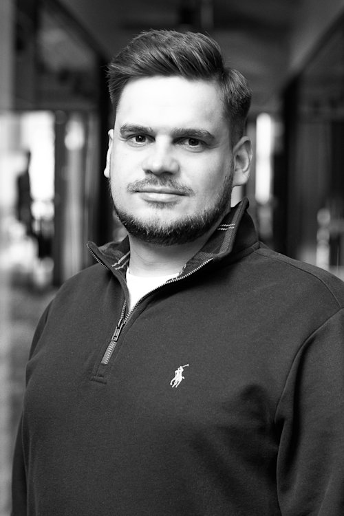Portrait of Andrius Tamašauskas