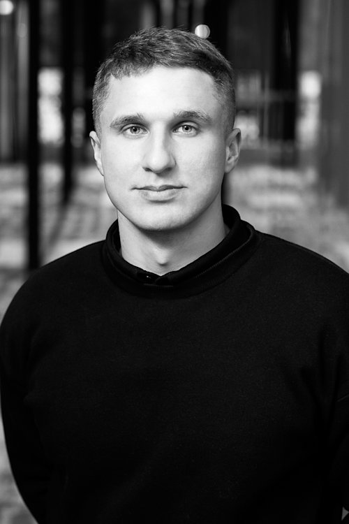 Portrait of Arnas Tamašauskas